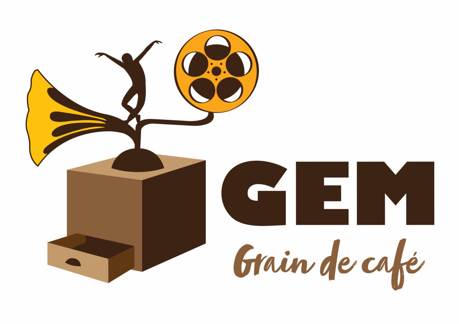 Logo GEM Grain de café